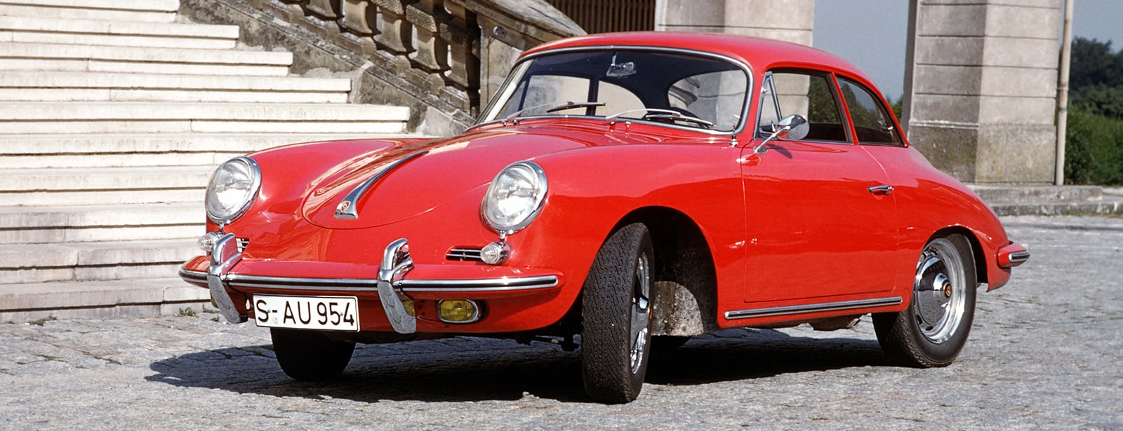 Red Porsche 356B