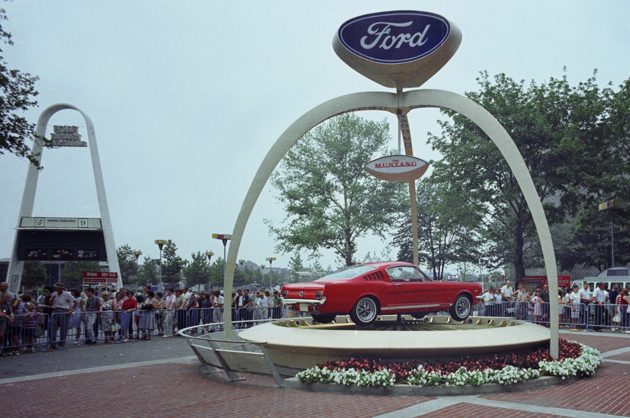 1965 Mustang at Worlds Fair