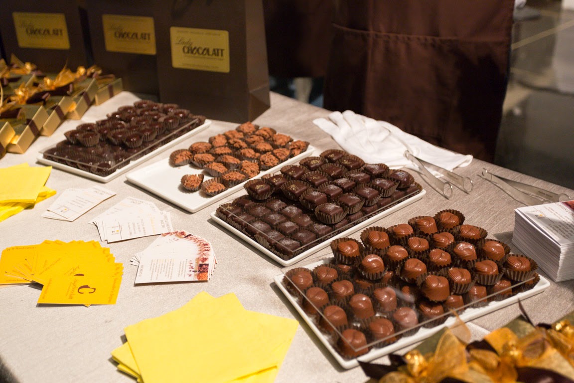 Lady Chocolate provided hand-crafted chocolates for our event