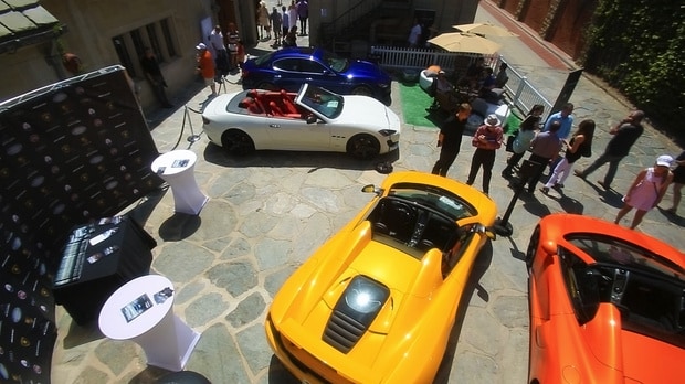 The Auto Gallery display at the 2014 Greystone Concours d'Elegance