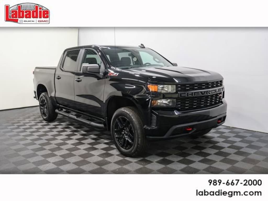 Used 2022 Chevrolet Silverado 1500 LTD Custom Trail Boss Truck Crew Cab