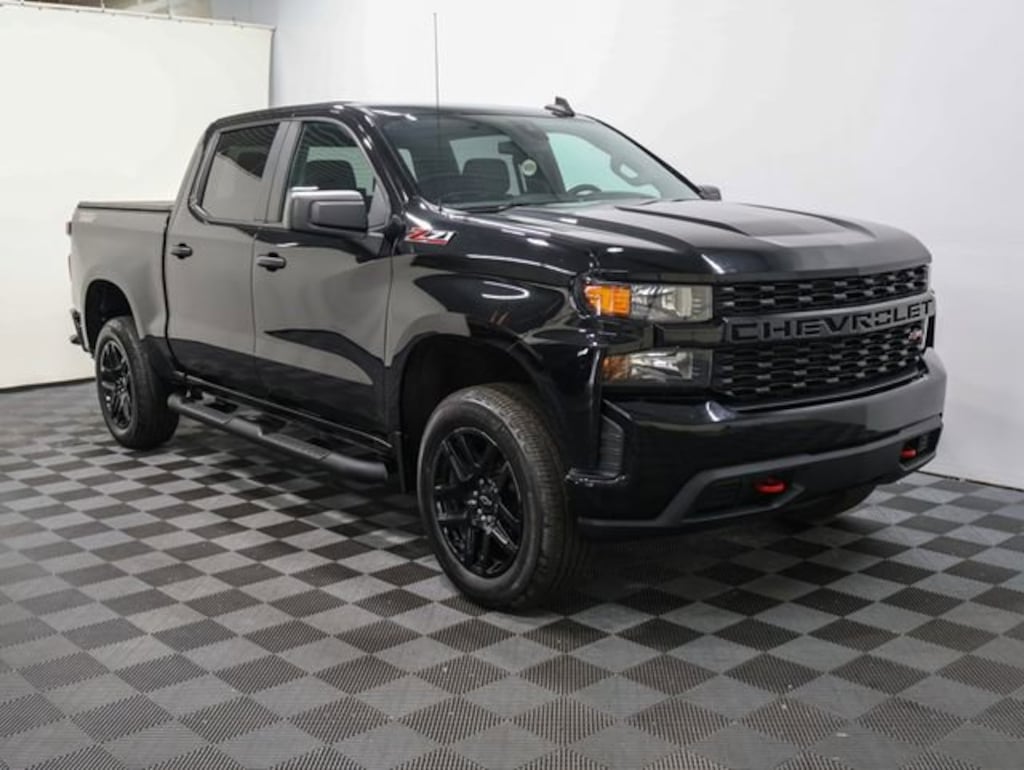 Used 2022 Chevrolet Silverado 1500 LTD Custom Trail Boss Truck Crew Cab
