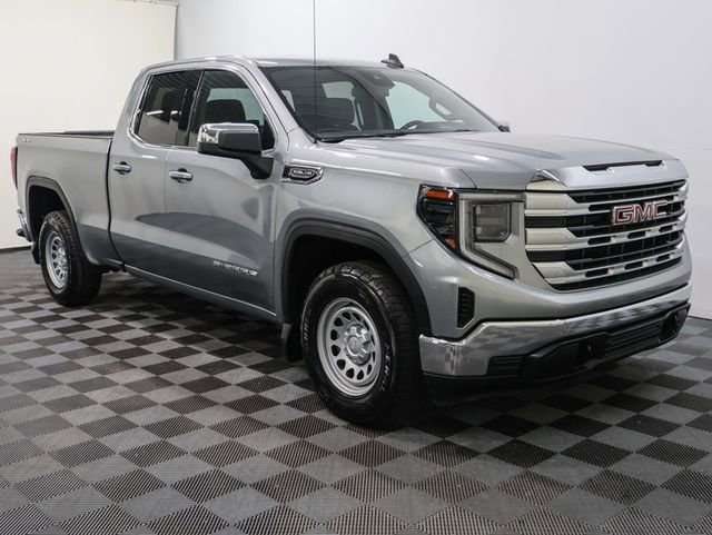 Used 2023 GMC Sierra 1500 SLE with VIN 1GTRUBED2PZ259548 for sale in Bay City, MI