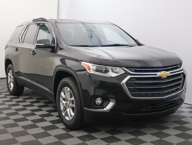 Used 2018 Chevrolet Traverse 1LT with VIN 1GNEVGKW1JJ111256 for sale in Bay City, MI