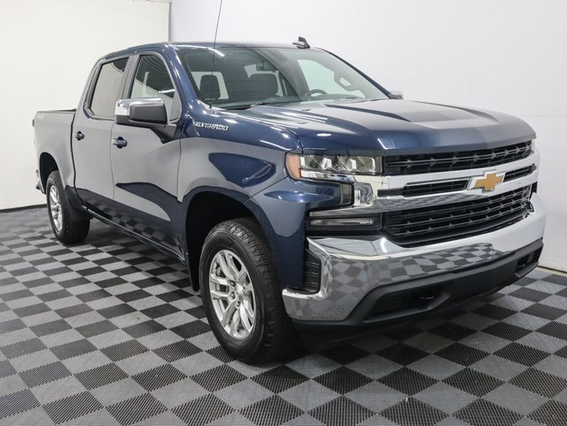 Used 2021 Chevrolet Silverado 1500 LT with VIN 1GCPYJEK0MZ355856 for sale in Bay City, MI