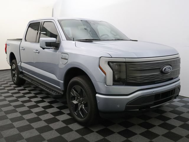 Used 2022 Ford F-150 Lightning Lariat with VIN 1FTVW1EL8NWG14800 for sale in Bay City, MI