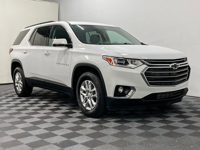 Used 2020 Chevrolet Traverse 1LT with VIN 1GNEVGKW8LJ167469 for sale in Bay City, MI