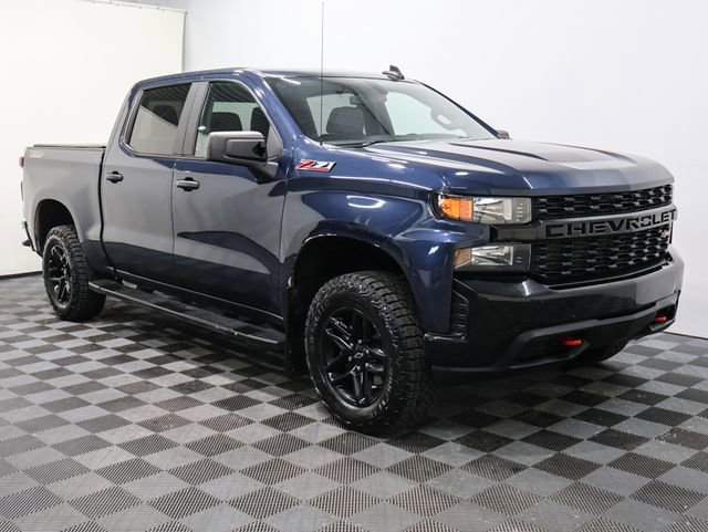 Used 2021 Chevrolet Silverado 1500 Custom Trail Boss with VIN 1GCPYCEF1MZ117190 for sale in Bay City, MI
