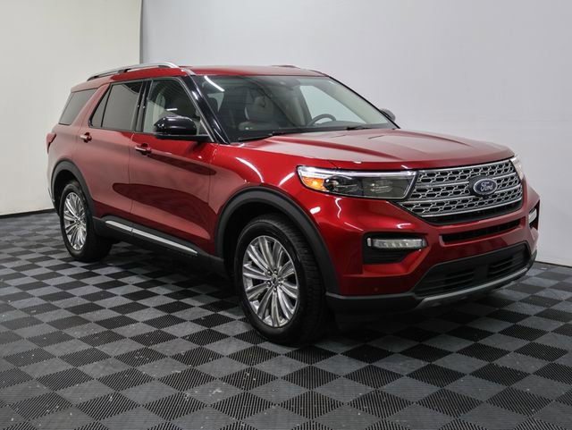 Used 2020 Ford Explorer Limited with VIN 1FMSK8FH3LGC27348 for sale in Bay City, MI