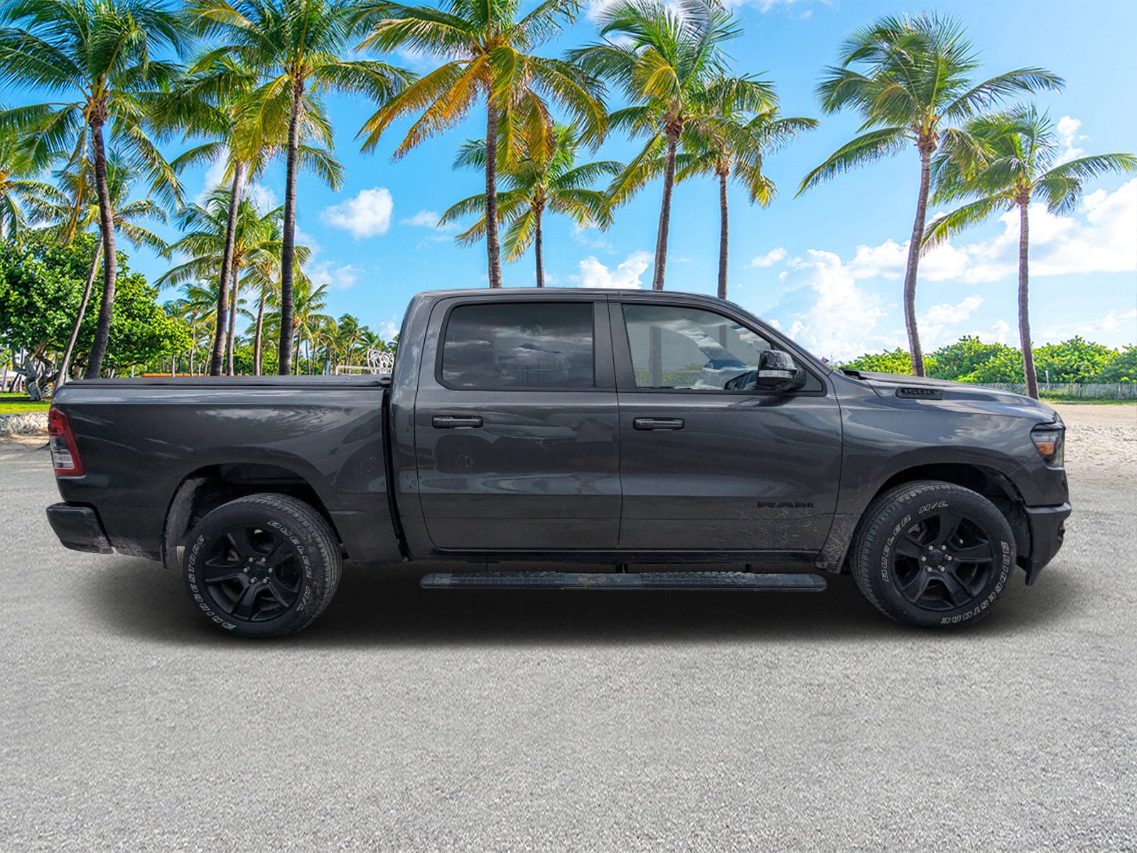 Used 2021 RAM Ram 1500 Pickup Big Horn/Lone Star with VIN 1C6RREFT6MN542621 for sale in Labelle, FL