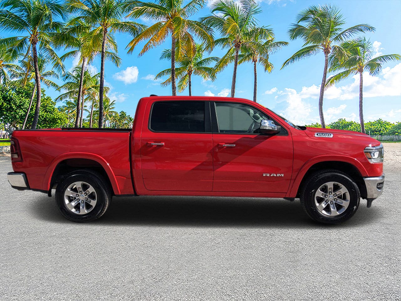 Used 2022 RAM Ram 1500 Pickup Laramie with VIN 1C6SRFJT9NN479112 for sale in Labelle, FL