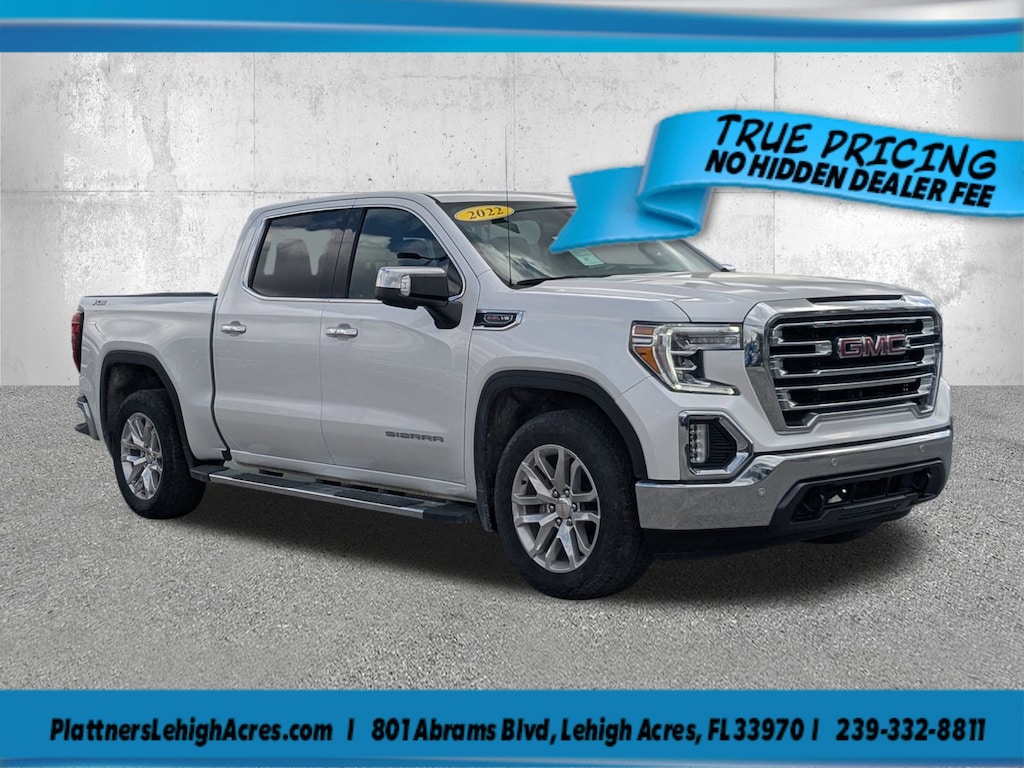 Used 2022 GMC Sierra 1500 Limited SLT 4WD Crew Cab 147 SLT