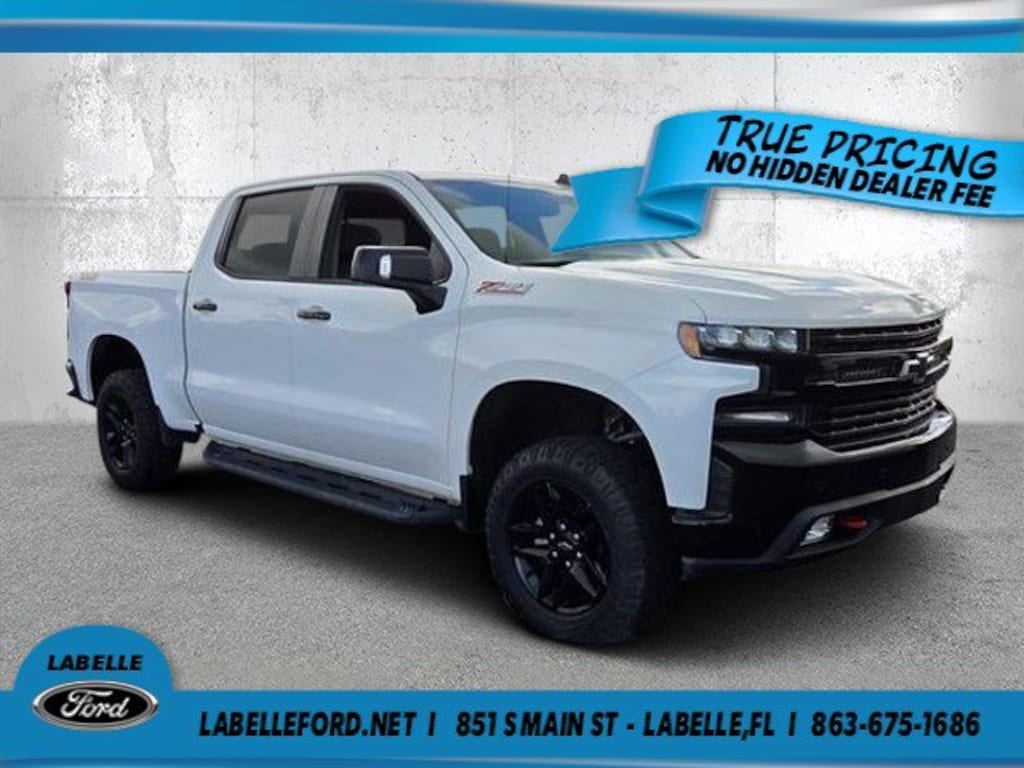 Used 2020 Chevrolet Silverado 1500 LT Trail Boss 4WD Crew Cab 147 LT Trail Boss
