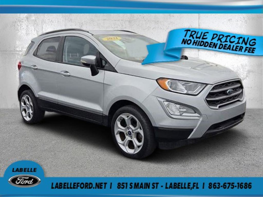 Used 2021 Ford EcoSport SE SE FWD