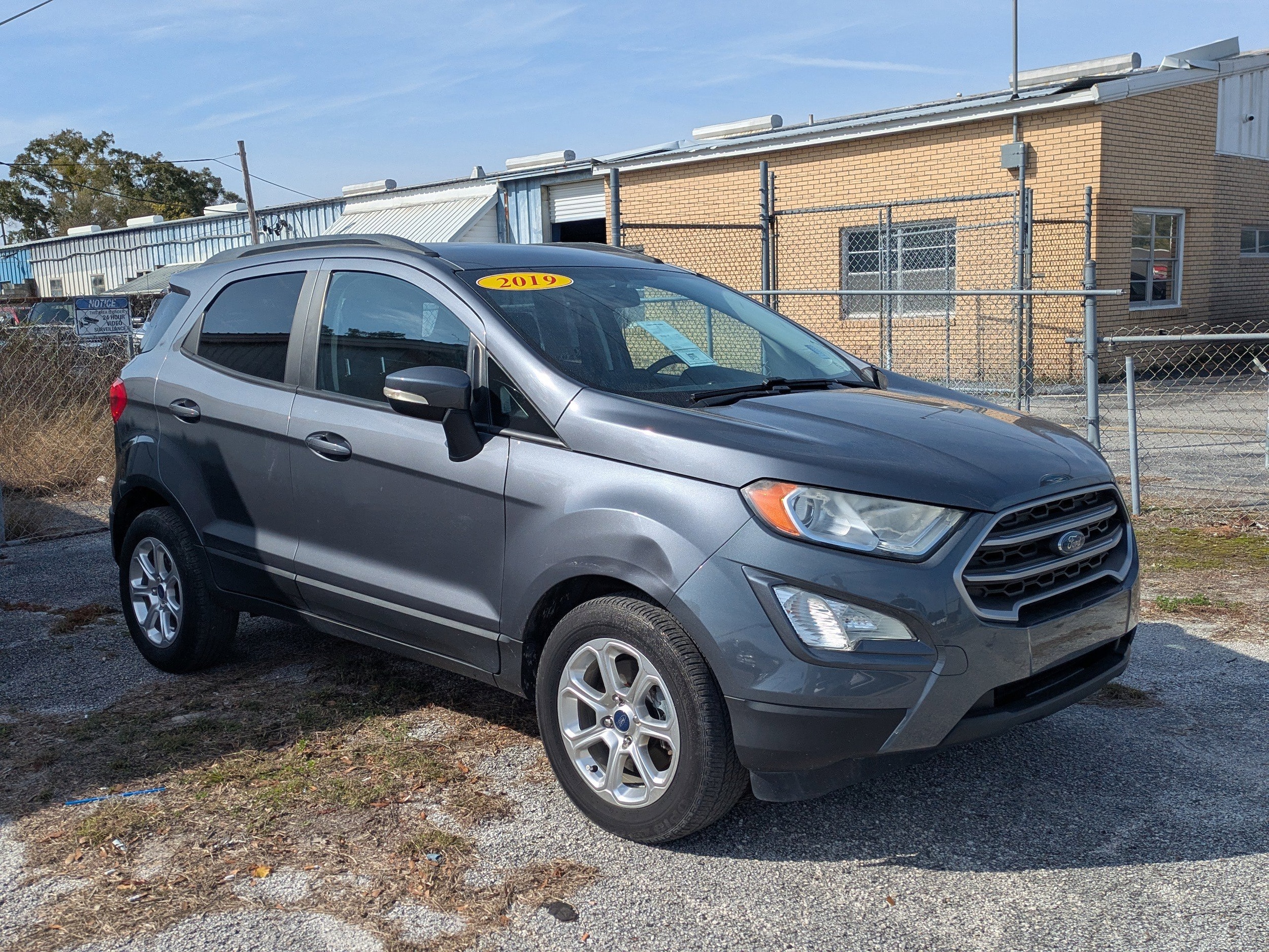 Used 2019 Ford Ecosport SE with VIN MAJ3S2GE8KC305175 for sale in LaBelle, FL