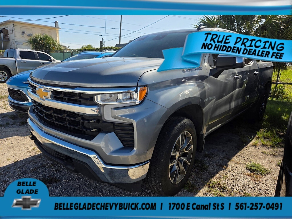 Used 2023 Chevrolet Silverado 1500 LT 4WD Crew Cab 147 LT w/2FL