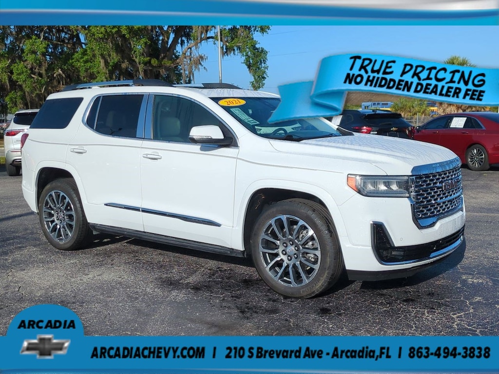 Used 2021 GMC Acadia Denali FWD Denali