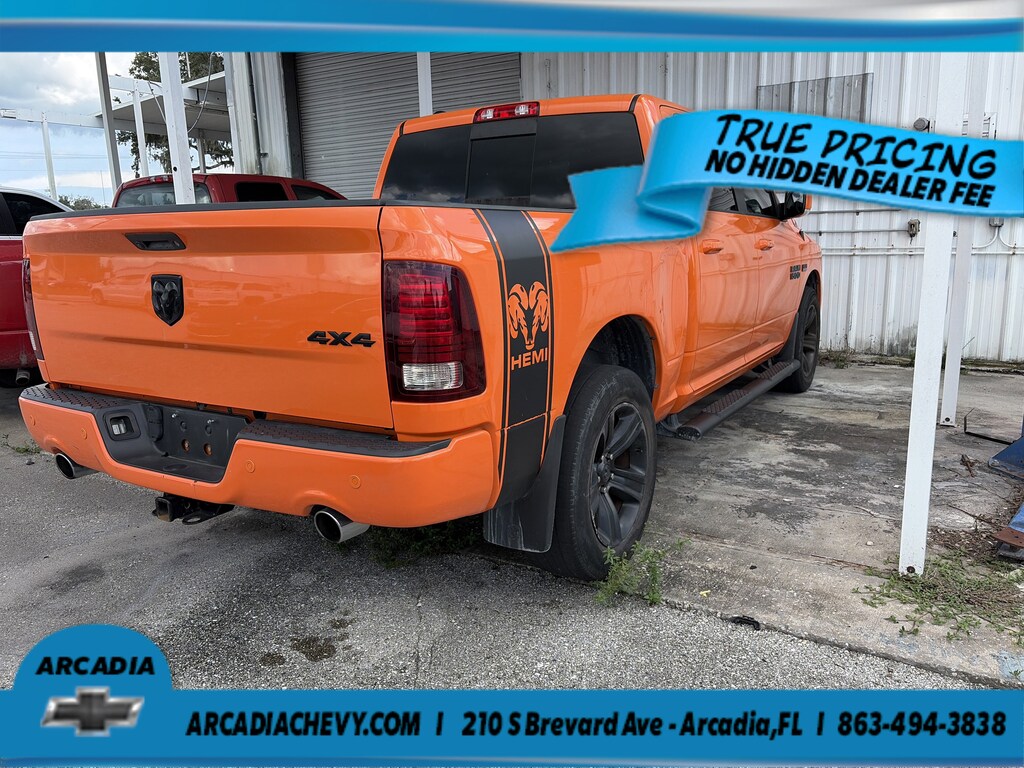 Used 2017 Ram 1500 Sport Sport 4x4 Crew Cab 57 Box