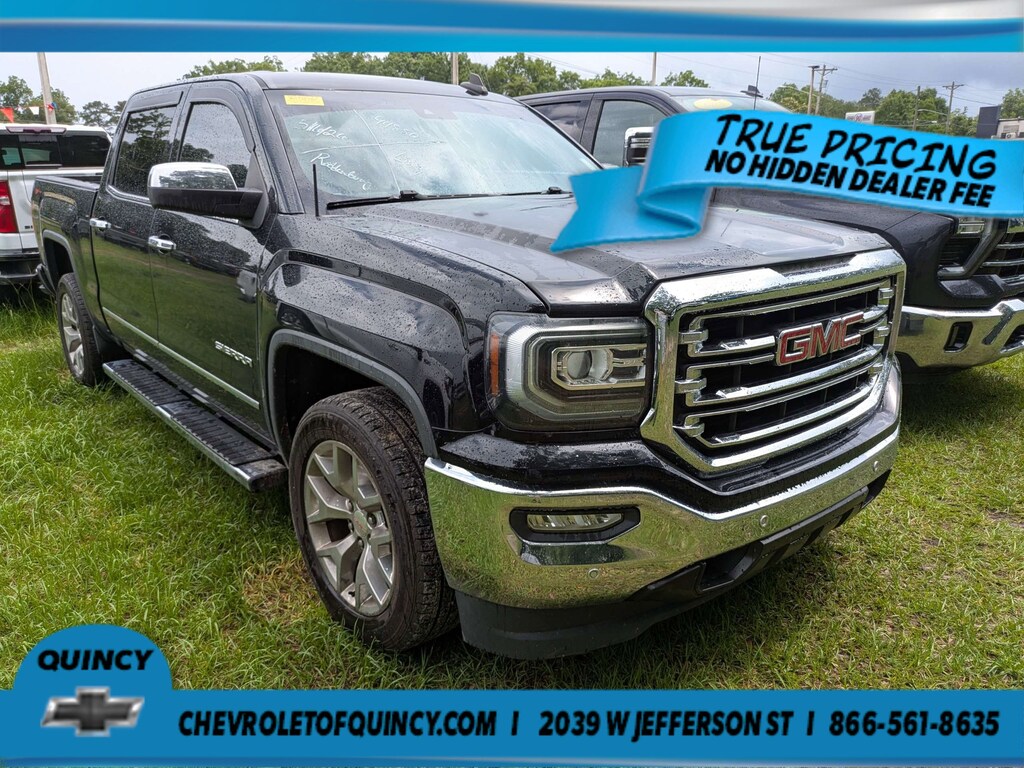 Used 2017 GMC Sierra 1500 SLT 2WD Crew Cab 143.5 SLT
