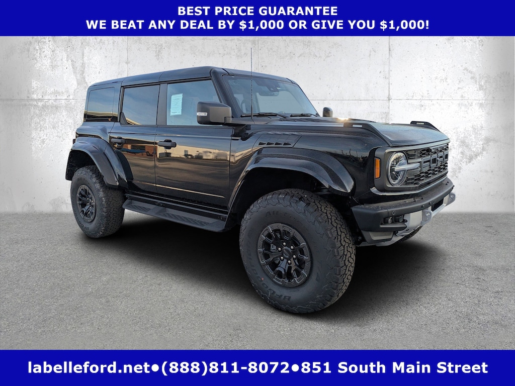 New 2025 Ford Bronco Raptor Raptor Advanced 4x4