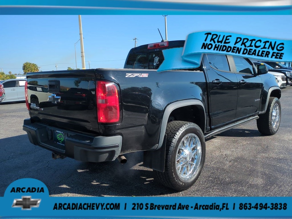 Used 2019 Chevrolet Colorado 4WD ZR2 4WD Crew Cab 128.3 ZR2