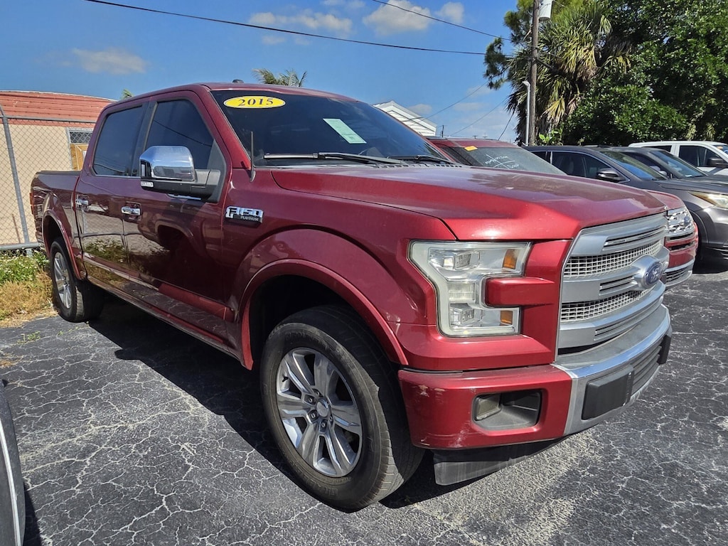 Used 2015 Ford F-150 Platinum 2WD SuperCrew 145 Platinum