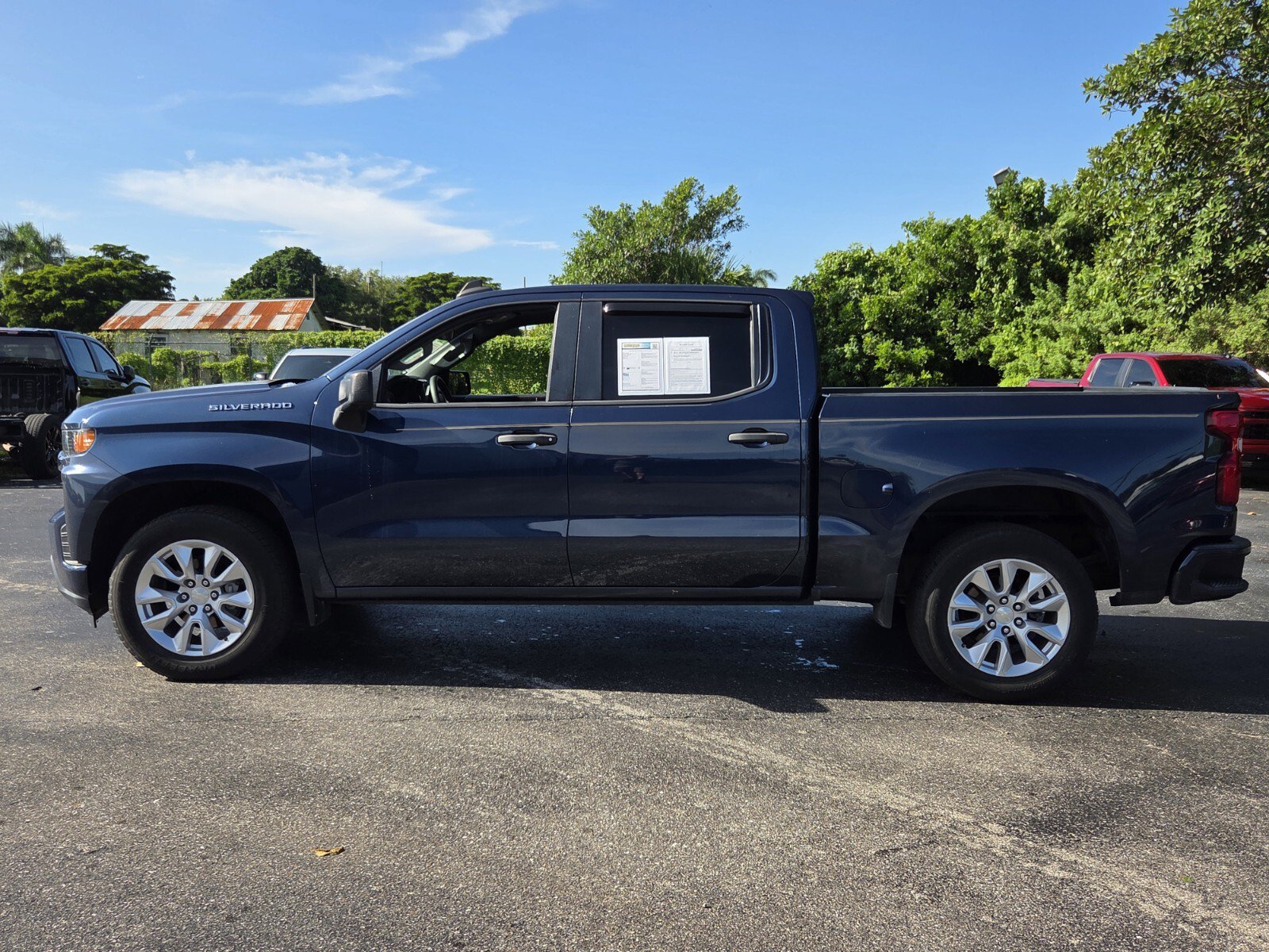 Used 2022 Chevrolet Silverado 1500 LTD Custom 2WD Crew Cab 147 Custom