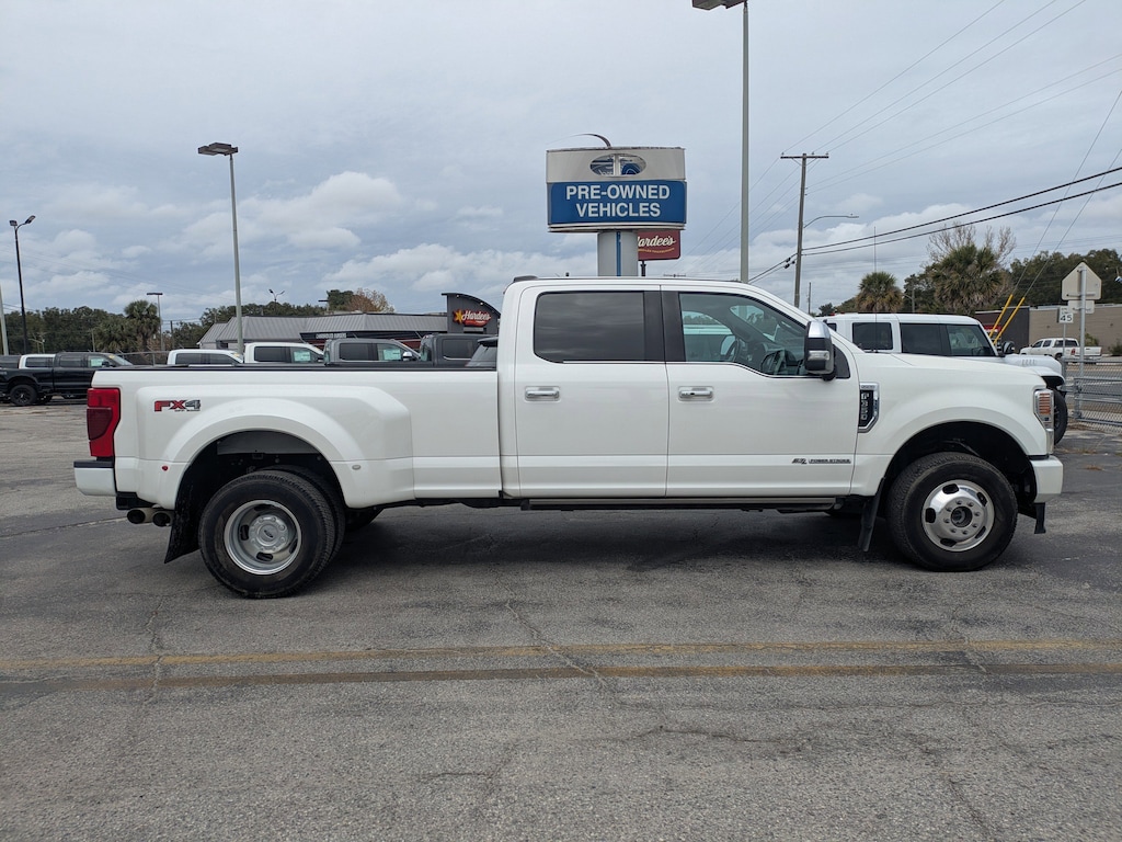 Certified 2021 Ford Super Duty F-350 DRW Platinum Platinum 4WD Crew Cab 8 Box