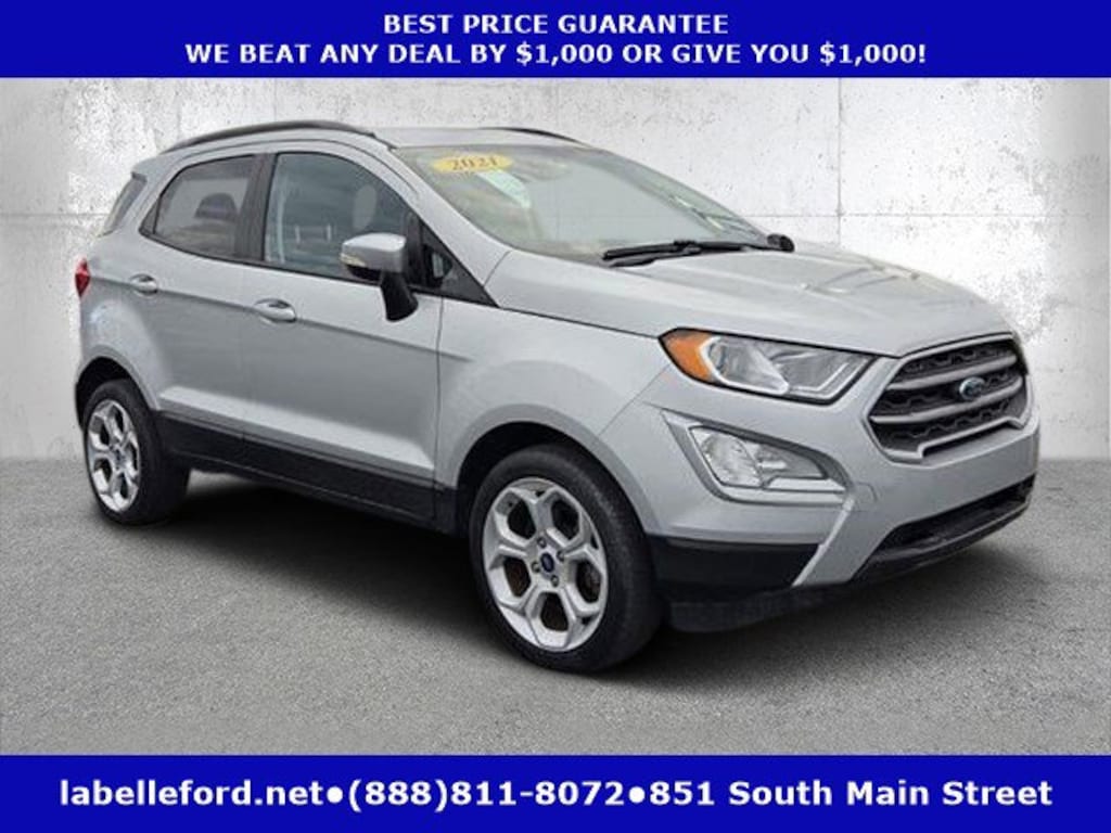 Used 2021 Ford EcoSport SE SE FWD
