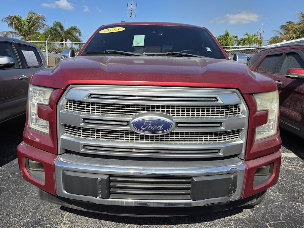 Used 2015 Ford F-150 Platinum 2WD SuperCrew 145 Platinum