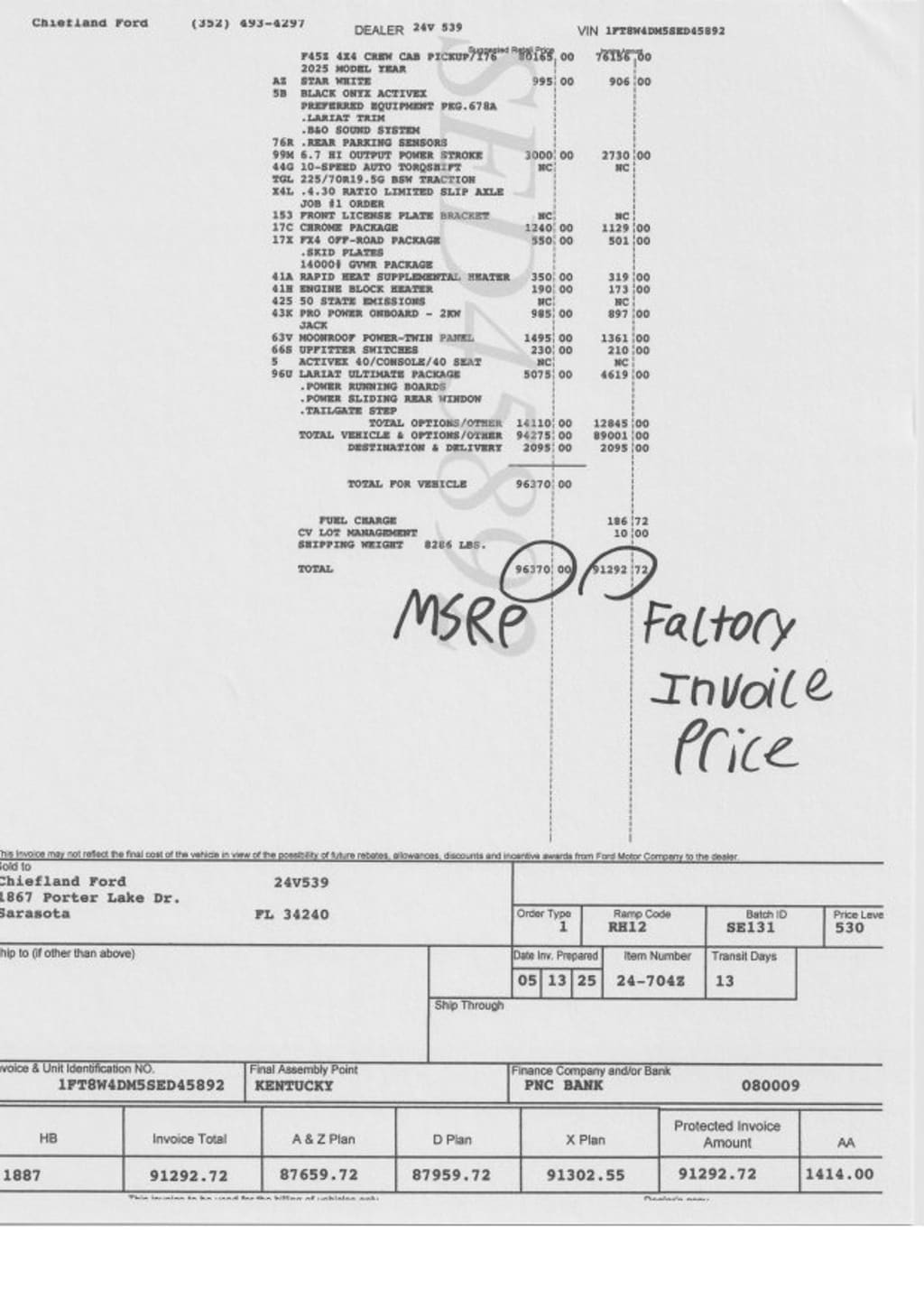 New 2025 Ford Super Duty F-450 DRW LARIAT LARIAT 4WD Crew Cab 8 Box