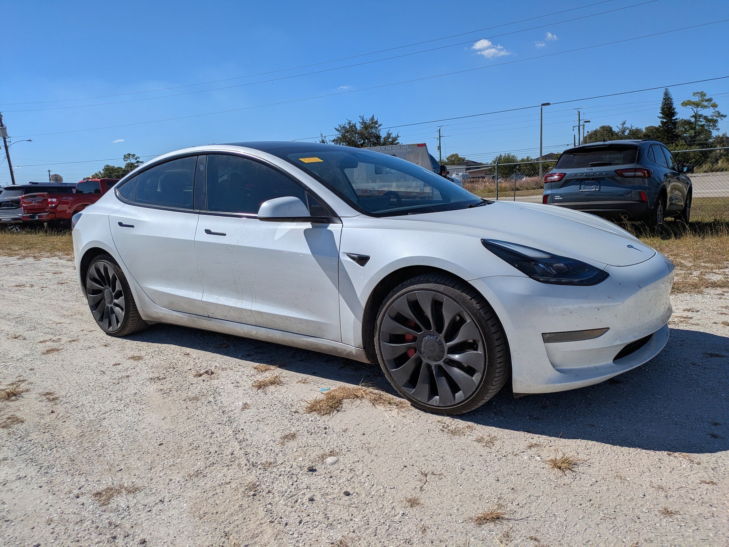 Used 2023 Tesla Model 3 Performance with VIN 5YJ3E1EC8PF551263 for sale in LaBelle, FL