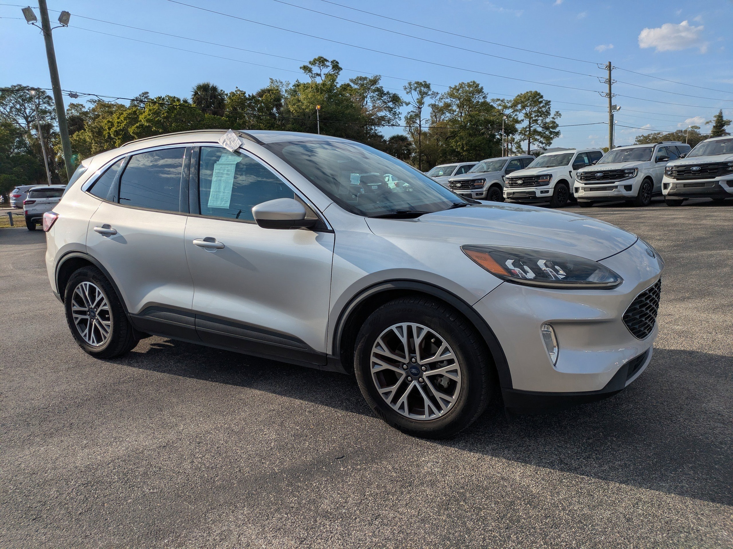 Used 2020 Ford Escape SEL with VIN 1FMCU0H64LUB19446 for sale in LaBelle, FL