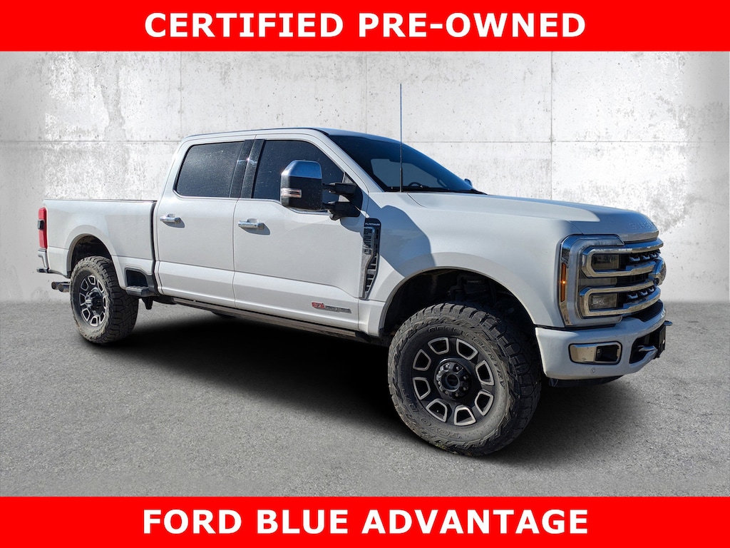 Certified 2024 Ford Super Duty F-250 SRW Platinum Platinum 4WD Crew Cab 6.75 Box