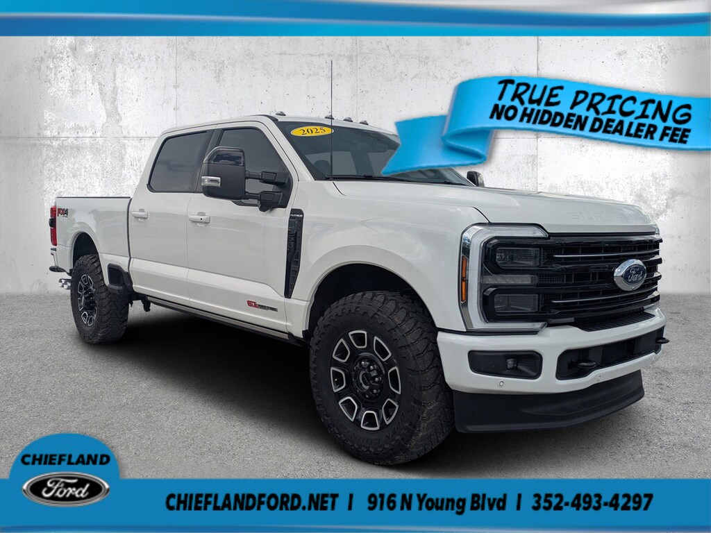 Used 2025 Ford Super Duty F-350 SRW Platinum Platinum 4WD Crew Cab 6.75 Box