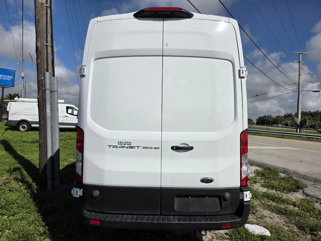 Used 2024 Ford Transit Cargo Van 148 Hi Roof T-350 HD 148 EL Hi Rf 9950 GVWR DRW RWD