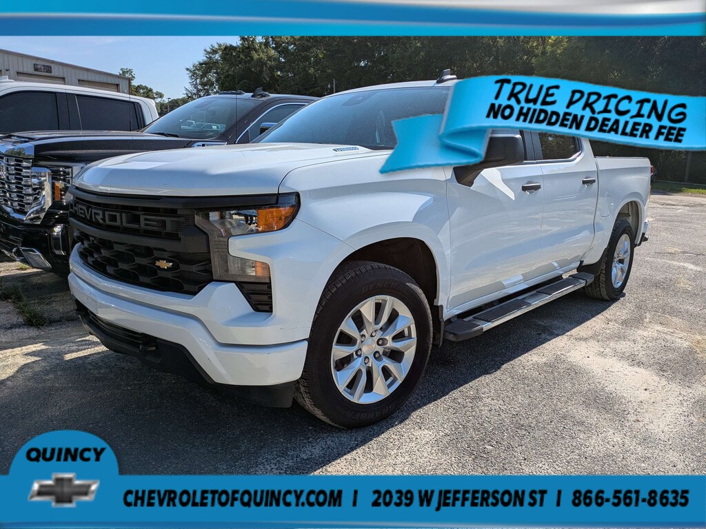Used 2025 Chevrolet Silverado 1500 Custom 2WD Crew Cab 147 Custom