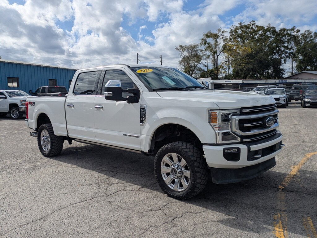 Used 2021 Ford Super Duty F-250 SRW Platinum Platinum 4WD Crew Cab 6.75 Box