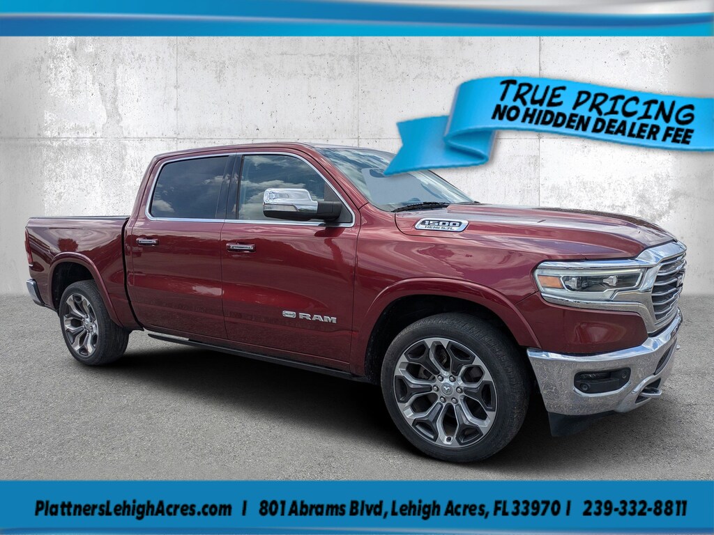 Certified 2019 Ram 1500 Longhorn Longhorn 4x2 Crew Cab 57 Box
