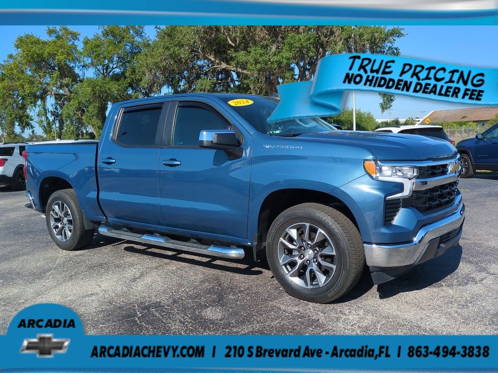 Used 2024 Chevrolet Silverado 1500 LT 2WD Crew Cab 147 LT