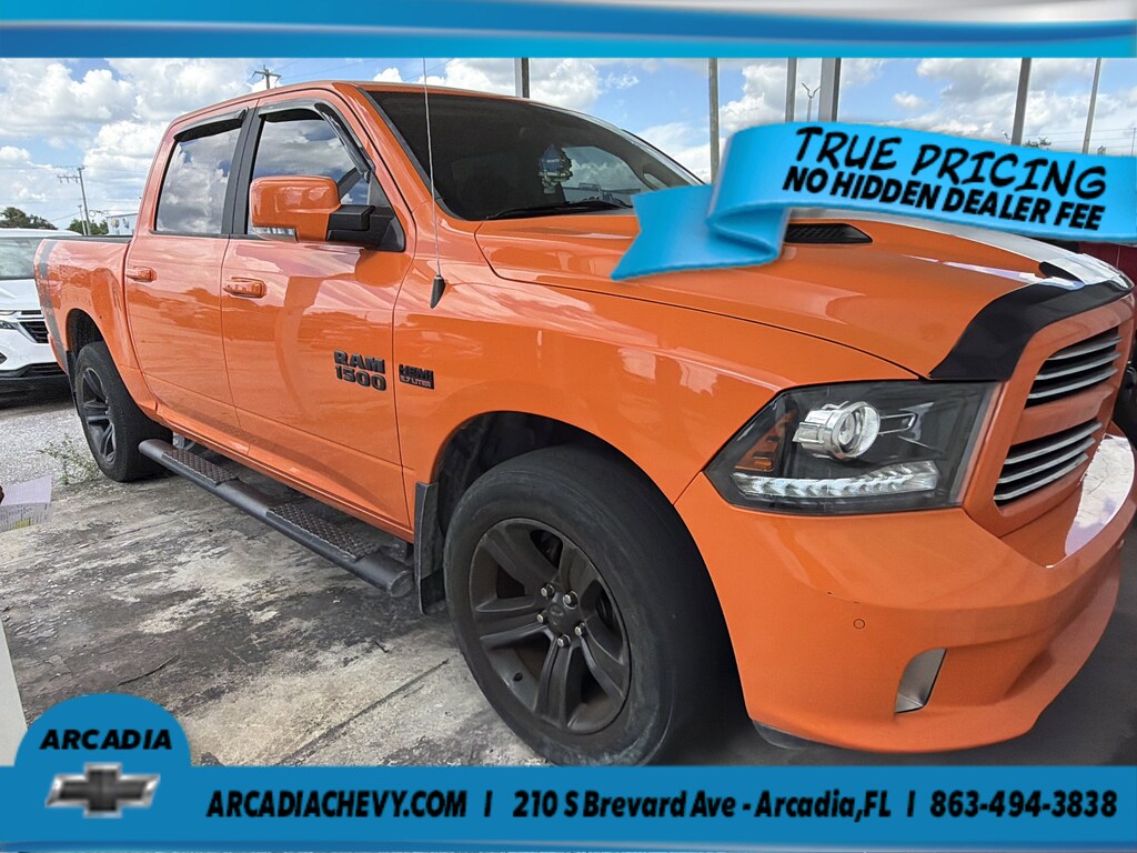 Used 2017 Ram 1500 Sport Sport 4x4 Crew Cab 57 Box