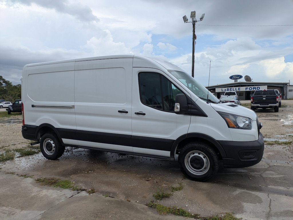 Used 2024 Ford Transit Cargo Van T-250 148 Med Rf 9070 GVWR RWD