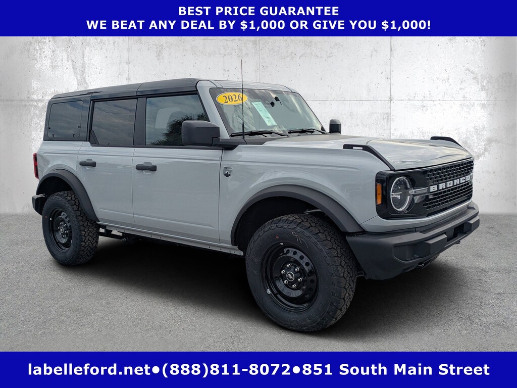 New 2026 Ford Bronco Big Bend Big Bend 4x4