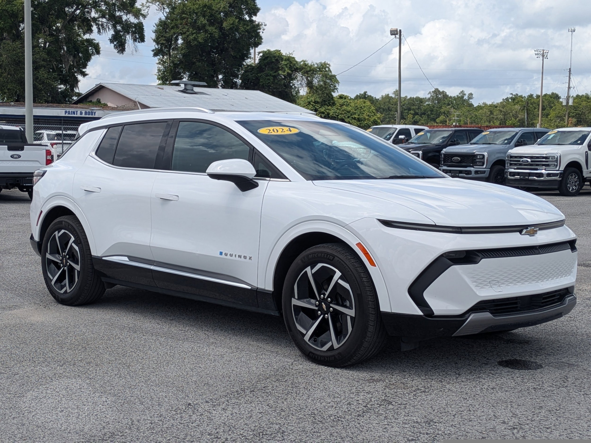 Used 2024 Chevrolet Equinox EV LT with VIN 3GN7DLRP0RS261243 for sale in Chiefland, FL