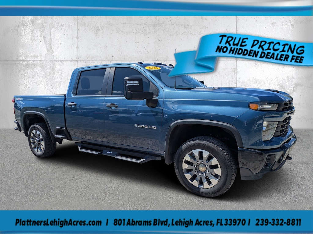 Used 2024 Chevrolet Silverado 2500HD Custom 4WD Crew Cab 159 Custom