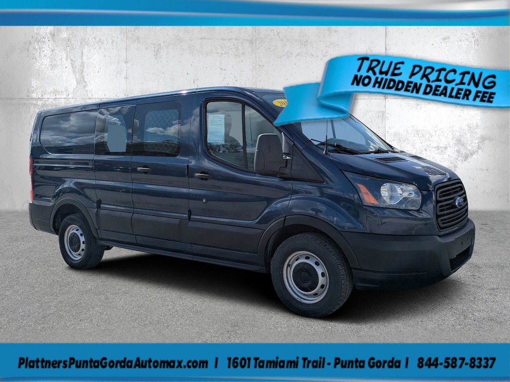 Used 2019 Ford Transit Van 130 Low Rf T-150 130 Low Rf 8600 GVWR Swing-Out RH Dr