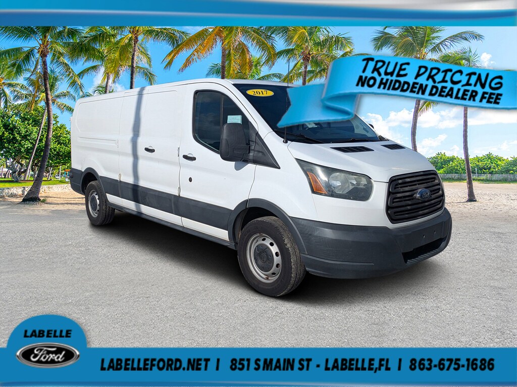 Used 2017 Ford Transit Van Swing-out T-150 148 Low Rf 8600 GVWR Swing-Out RH Dr