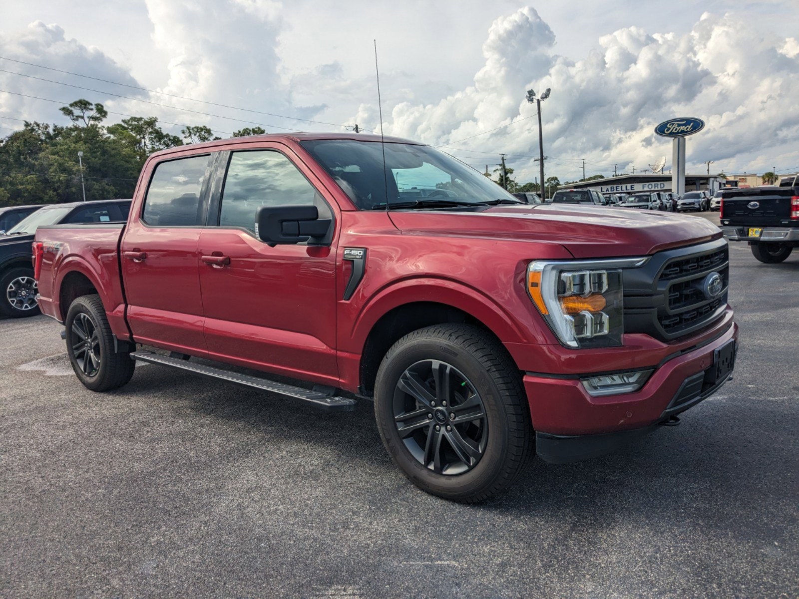 Used 2021 Ford F-150 XLT with VIN 1FTFW1E83MFA46311 for sale in Labelle, FL