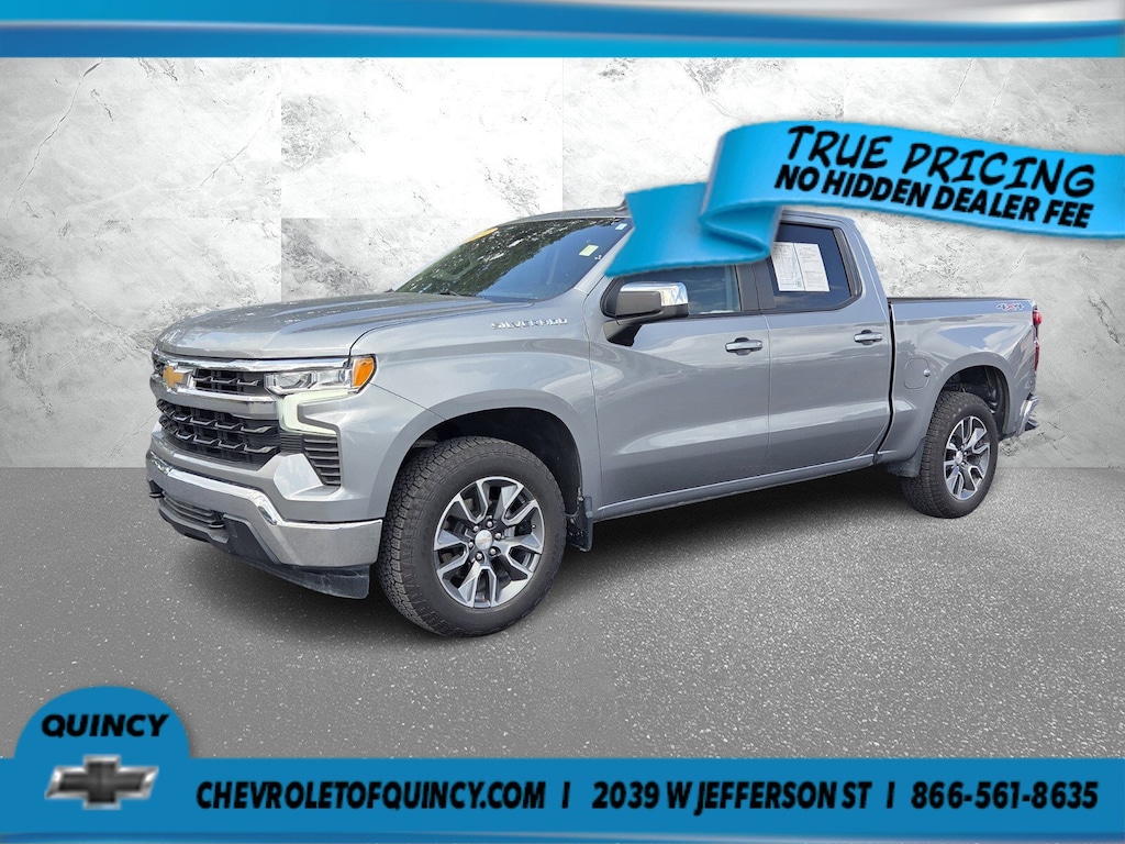 Used 2024 Chevrolet Silverado 1500 LT 4WD Crew Cab 147 LT w/2FL