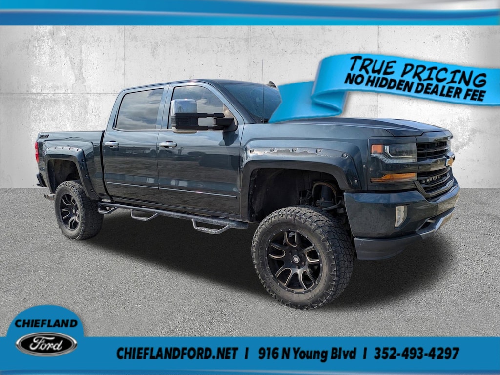 Used 2018 Chevrolet Silverado 1500 LT 4WD Crew Cab 143.5 LT w/2LT